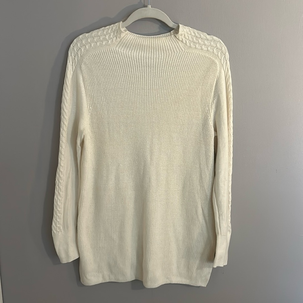 Long White Sweater